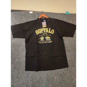 Vtg‎ Big Boy Headgear Tshirt 2XL Black Buffalo Soldiers Black Heroes Graphic